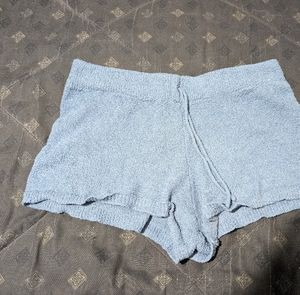 Cozy knit shorts